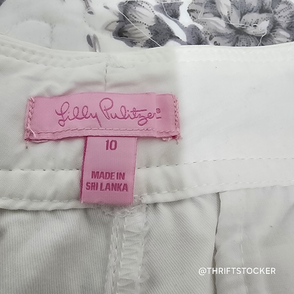 Lilly Pulitzer White Shorts - Picture 6 of 7
